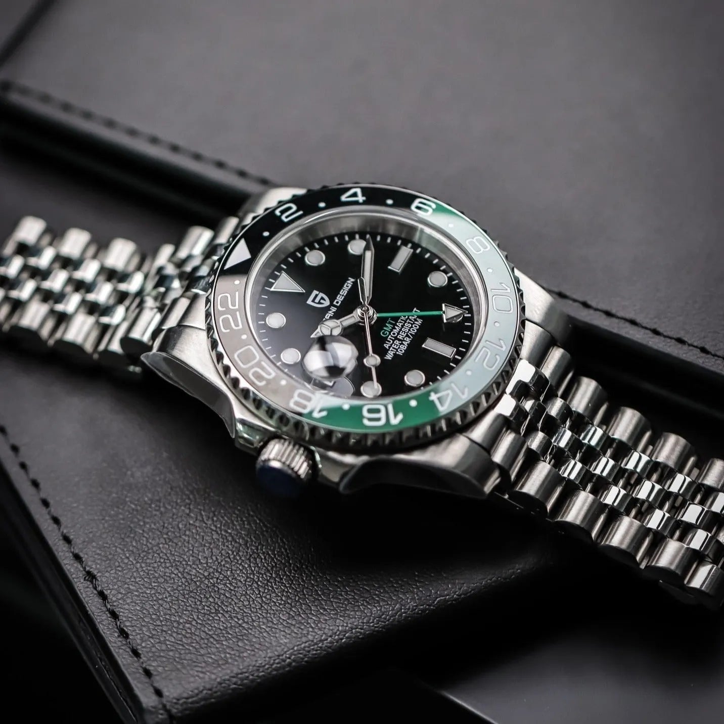 PD-1662 GMT Black and Green
