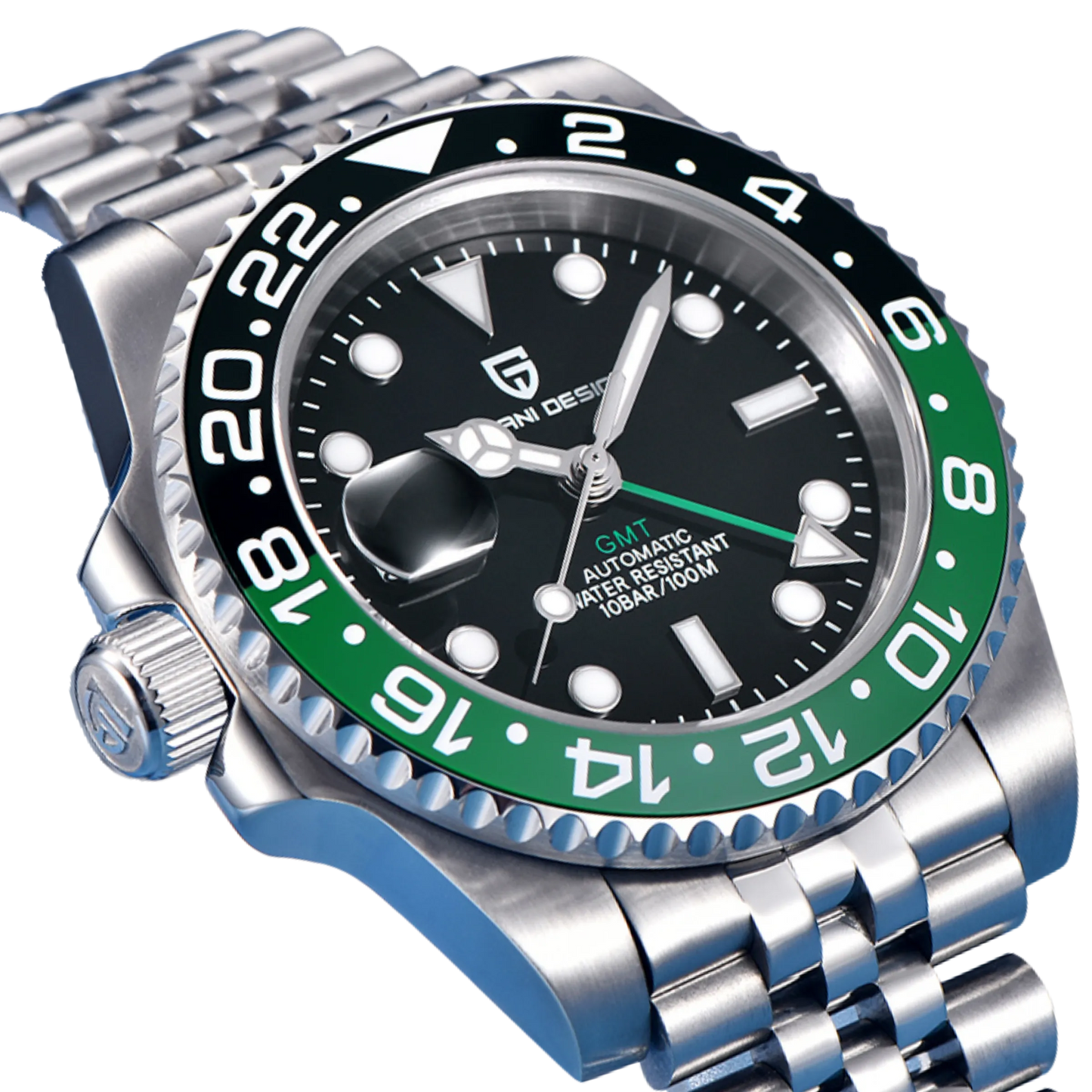 PD-1662 GMT Black and Green